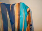 Missoni sport grote zijde shawl kleurrijke banen print ZGAN, Verzenden, Maat 46/48 (XL) of groter, Zo goed als nieuw, Missoni
