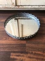 Spiegel dienblad, Ophalen of Verzenden, Gebruikt, Rond, Overige materialen