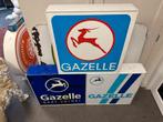 Gazelle lichtbakken 3 stuks, Verzamelen, Merken en Reclamevoorwerpen, Ophalen, Gebruikt, ., Lichtbak of (neon) lamp