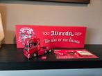 Weeda vikings  scania, Hobby en Vrije tijd, Modelauto's | 1:50, Ophalen of Verzenden, Nieuw, Bus of Vrachtwagen, Tekno