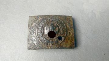 WW2 Orginele Duitse stalen riem gesp (belt buckle – Heer) beschikbaar voor biedingen