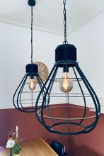Hanglampen by boo, Huis en Inrichting, Lampen | Hanglampen, Ophalen, 50 tot 75 cm, Zo goed als nieuw, Metaal
