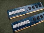 2x4gb DDR3 ram geheugen, Computers en Software, RAM geheugen, Ophalen of Verzenden, Zo goed als nieuw, DDR3, Desktop
