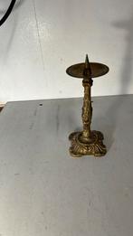 Messing Kandelaal - Geornamenteerd, Antiek en Kunst, Ophalen of Verzenden, Koper of Brons