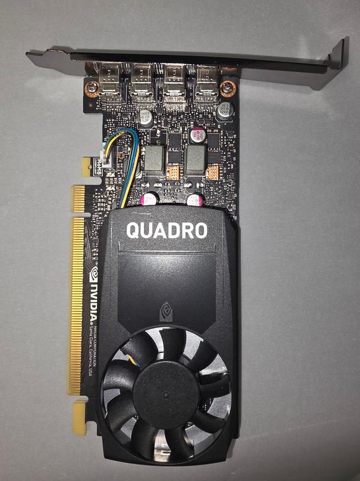 Nvidia Quadro P620 - Professionele Grafische Kaart, Computers en Software, Videokaarten, Gebruikt, Nvidia, PCI-Express 3.0, GDDR5