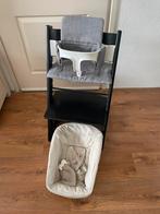 🧡 Zwarte Stokke Tripp Trapp Babyset en Newborn 🧡, Ophalen, Gebruikt, Meegroeistoel, Stoelverkleiner