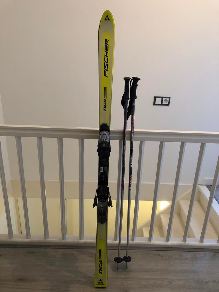 Fischer RC4 Air Carbon Ski's 163cm, 160 tot 180 cm, Ophalen of Verzenden, Carve, Skiën