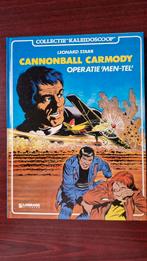 Cannonball Carmody: Operatie 'Men-Tel' - 1e druk 1984, Eén stripboek, Ophalen of Verzenden, Gelezen, Leonard Starr