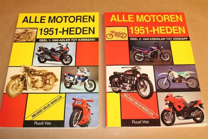 Alle Motoren 1951-Heden [2 Delen] — Adler tot Zündapp, Boeken, Motoren, Zo goed als nieuw, Ophalen of Verzenden