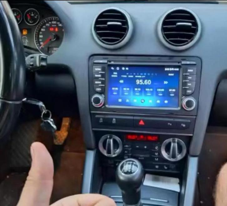 CarPlay/Android Auto Autoradio Audi A3 8P (2003-2012), Auto diversen, Autoradio's, Nieuw, Ophalen