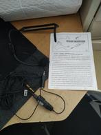 JB SYSTEMS PROFESSIONELE HEADSET-MICROFOON MET VOEDING, Ophalen of Verzenden, Inklapbare microfoon, Gebruikt