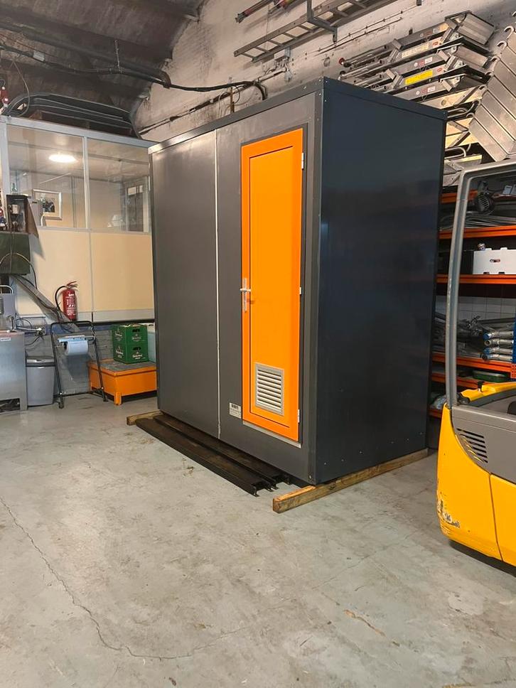 Mobiele nooddouche douchecabine compleet onbeperkt warmwater, Doe-het-zelf en Verbouw, Sanitair, Zo goed als nieuw, Douche, Ophalen of Verzenden