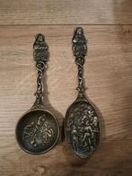 vintage tinnen lepels van Jan Steen Adriaen Brouwer, Antiek en Kunst, Ophalen of Verzenden