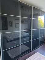 Kledingkast 300cm met glazen deuren, Ophalen, Zo goed als nieuw, 50 tot 75 cm, 200 cm of meer