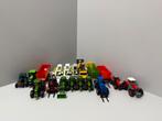 Setje 1:87 siku machines, Hobby en Vrije tijd, Modelauto's | 1:87, Ophalen of Verzenden, Gebruikt, Hijskraan, Tractor of Landbouw