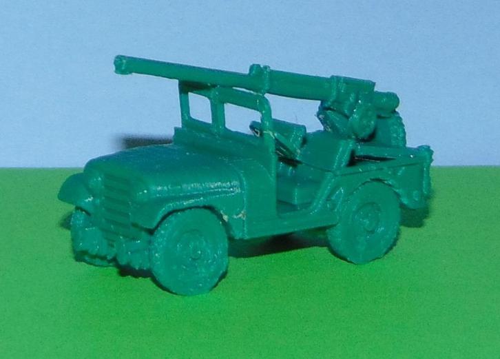 Nekaf / M38A1c jeep- 3D-print in diverse schalen, Hobby en Vrije tijd, Wargaming, Nieuw, Historisch, Toebehoren, Verzenden
