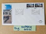 FDC E249 1987 - AFWIJKEND DUBBELE ZEGEL - EERSTE DAG ENVELOP, Ophalen of Verzenden, Onbeschreven, Nederland