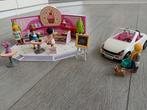 Playmobil taartenwinkel + cabrio, Kinderen en Baby's, Speelgoed | Playmobil, Ophalen of Verzenden, Zo goed als nieuw