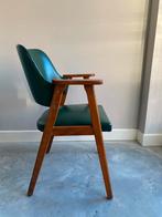 * Stoel vintage groen, stijl Pastoe Cees Braakman *, Huis en Inrichting, Stoelen, Ophalen, Gebruikt, Eén