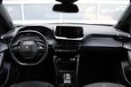 Peugeot 2008 1.2 PureTech Allure, Gebruikt, Zwart, Leder en Stof, Zwart