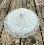 Leuke Grote Glazen Plafondlamp - vintage design murano, Huis en Inrichting, Ophalen, Zo goed als nieuw, Glas, Vintage design
