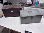 Vier oude timmermanskisten, Antiek en Kunst, Ophalen