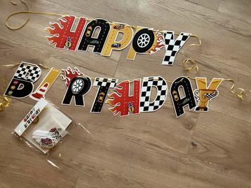 Hotwheels versiering verjaardagspartijtje beschikbaar voor biedingen