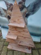 Houten kerstboom., Ophalen