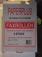 2 Faxrollen nieuw, Telecommunicatie, Faxen, Ophalen of Verzenden, Nieuw, Fax