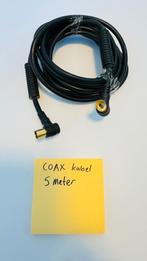 Coaxkabel met haakse connectoren - Ideaal voor TV en radio, Ophalen of Verzenden, Zo goed als nieuw