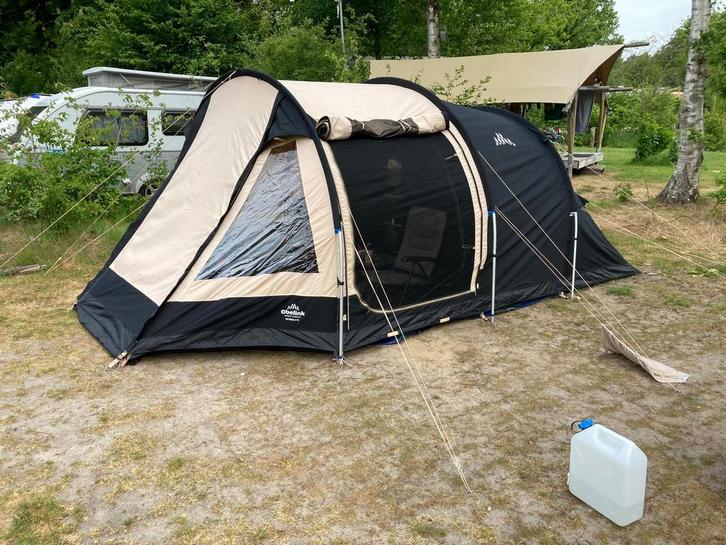 Obelink optima 4 tc, Caravans en Kamperen, Tenten, tot en met 4, Zo goed als nieuw, Ophalen