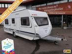 Dethleffs Nomad 510 V MET MOVER EN VOORTENT, Caravans en Kamperen, Caravans, 2 aparte bedden, Rondzit, Dethleffs, Schokbreker