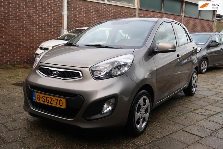 Kia Picanto 1.0 CVVT, Auto's, Kia, Bedrijf, Te koop, Picanto, ABS, Airbags, Centrale vergrendeling, LED verlichting, Metallic lak