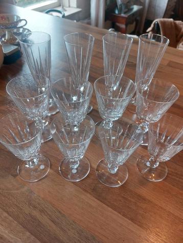 Kristallen Glazen Set (12 stuks) beschikbaar voor biedingen