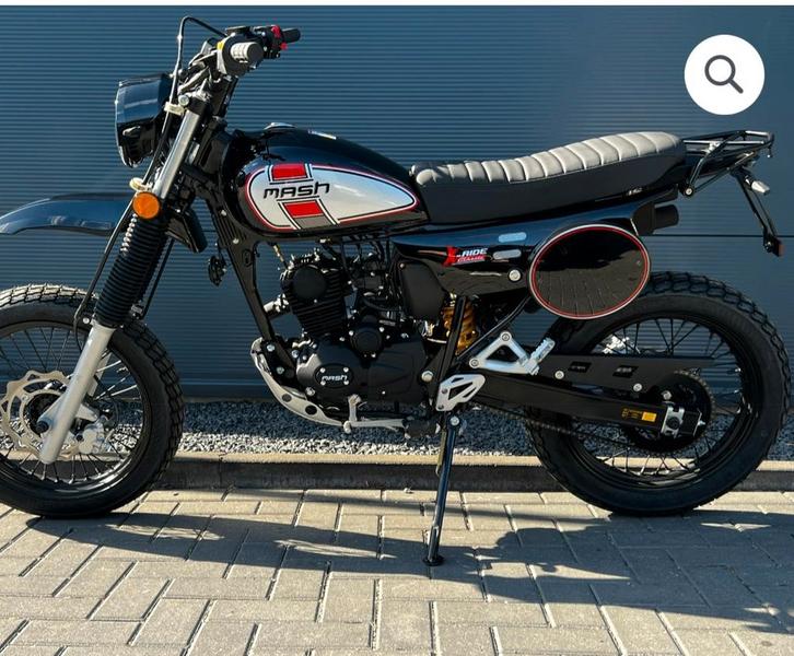 Mash X- Ride 50 Zwart (Schakelbrommer), Fietsen en Brommers, Brommers | Overige merken, Zo goed als nieuw, Maximaal 45 km/u, Ophalen