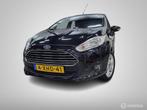 Ford Fiesta 1.0 EcoBoost Titanium/Cruise/clima/Pdc/90.000km!, Voorwielaandrijving, Euro 5, Gebruikt, Zwart