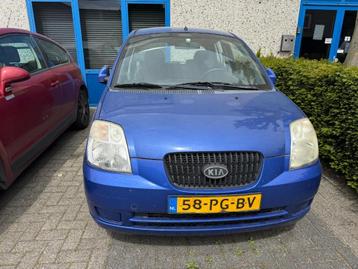 Kia Picanto 1.1 48KW 2004 Blauw beschikbaar voor biedingen