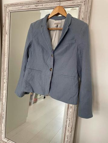 H&M Colbert - Maat 36 - Zacht Blauw beschikbaar voor biedingen