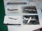 4x Vliegtuig Ansichtk. jaren 60  Aero Commander 1121, Verzenden, Nieuw, Kaart, Foto of Prent