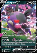 Morpeko V #095 - BRS -Brilliant Stars, Hobby en Vrije tijd, Verzamelkaartspellen | Pokémon, Verzenden, Zo goed als nieuw