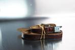 Org. Rollei draagriem (scissor clips!!) LEDER!, Ophalen of Verzenden, Gebruikt, Spiegelreflex, Overige Merken