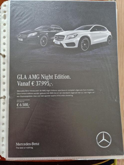 Folders Mercedes SUV modellen (GLA, GLK, M-Klasse), Boeken, Auto's | Folders en Tijdschriften, Zo goed als nieuw, Mercedes, Verzenden