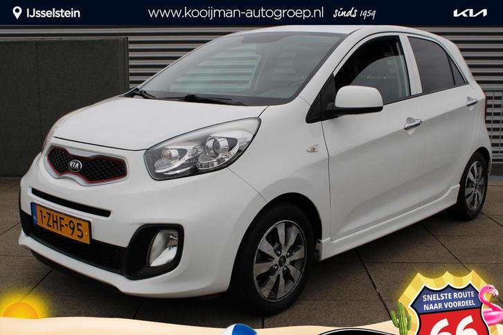 Kia Picanto 1.0 CVVT X-treme Climate control / Trekhaak, Auto's, Kia, Bedrijf, Te koop, Picanto, ABS, Airbags, Airconditioning