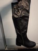 Zwarte hoge laarzen maat 39, Hoge laarzen, Zwart, Ophalen of Verzenden, Onbekend