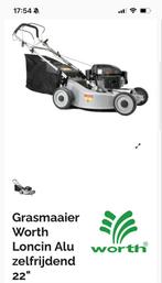 Benzine grasmaaier Worth, Ophalen, Cirkelmaaier, Gebruikt, Opvangzak