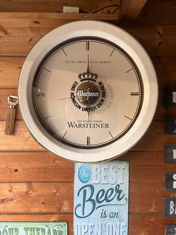 Te koop: Warsteiner klok beschikbaar voor biedingen