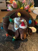 Gehaakte Kerstkrans Teckel, Verzenden, Nieuw