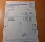 Heerde De Nederlandsche Vachten-Industrie factuur 1958, Verzamelen, Merken en Reclamevoorwerpen, Ophalen of Verzenden, Zo goed als nieuw