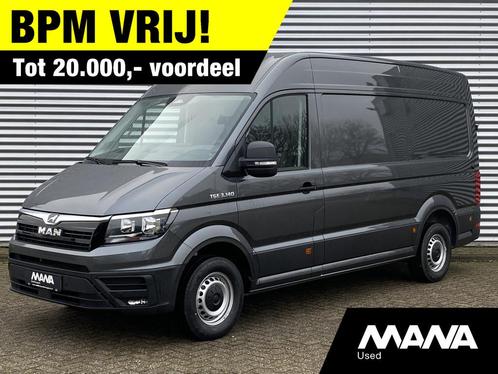 MAN TGE 3.140 L3H3 Automaat 140PK Antraciet NIEUW MODEL Crui, Auto's, Bestelauto's, Bedrijf, Te koop, ABS, Achteruitrijcamera