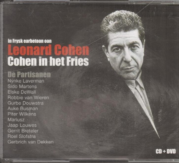 LEONARD COHEN in het FRIES CD & DVD De Partisanen *DC, Cd's en Dvd's, Cd's | Pop, Zo goed als nieuw, 2000 tot heden, Boxset, Ophalen of Verzenden